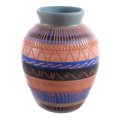 Native American Navajo Hand Crafted Pottery JX123497